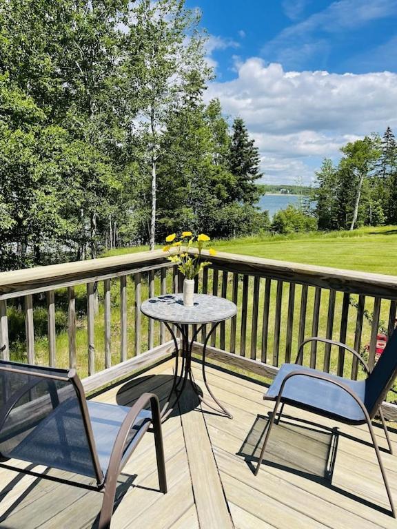 Chalet With A Private Beach In Acadia National Park Bar Harbor Buitenkant foto